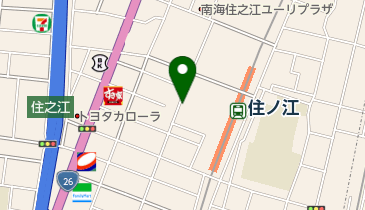 大いち住之江店の地図画像