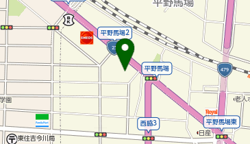 パーラーアトム平野店の地図画像
