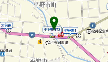 BUN・EIの地図画像