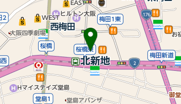 ルクソールの地図画像