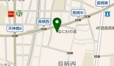 AMORE天神橋店の地図画像