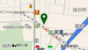 天満Sビジョン鶴橋の地図画像