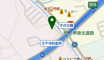 123堺インター店の地図画像