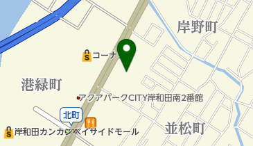 SUPER COSMO PREMIUM岸和田店の地図画像