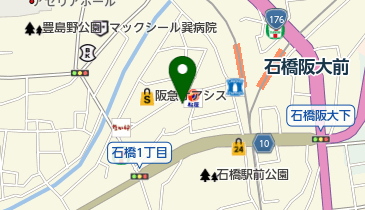 ベラジオ石橋店の地図画像