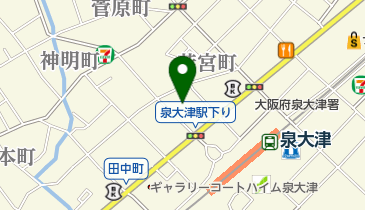 天龍会館の地図画像