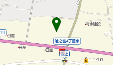 パチンコキョーイチの地図画像