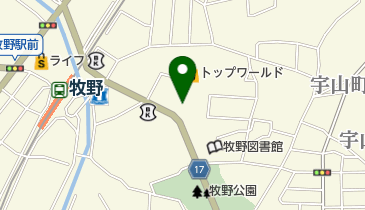 ひま・わり牧野店の地図画像