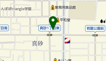 パーラーダイアナ茨木店の地図画像