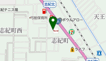 ARROW志紀店の地図画像