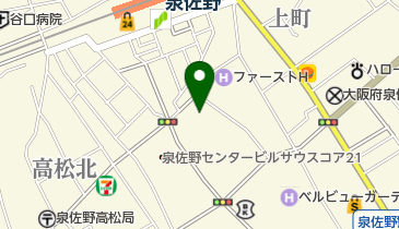 イルサローネ泉佐野店の地図画像