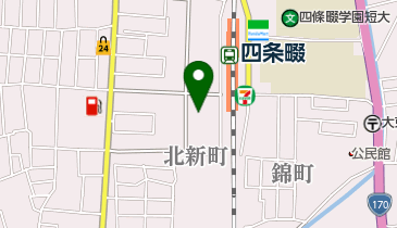 キコーナ四條畷店の地図画像