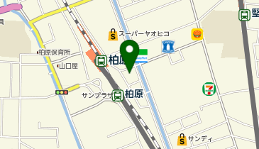 ARROW.COM柏原駅前店の地図画像
