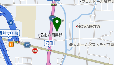 イルサローネ藤井寺店の地図画像