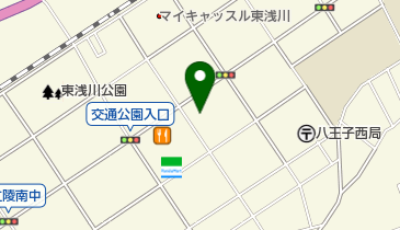 トワーズ西八店の地図画像
