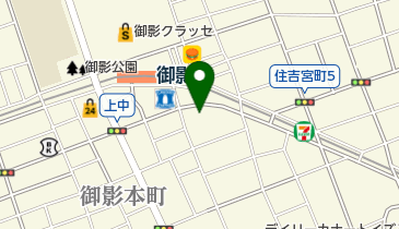 阪神会館の地図画像