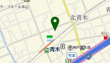 キコーナ青木店の地図画像