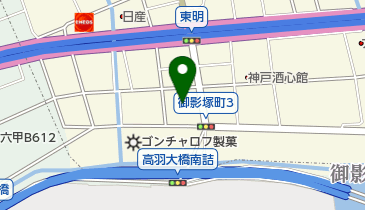 キコーナ御影店の地図画像