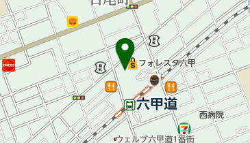 タイヨー六甲道の地図画像