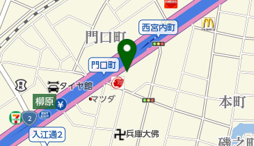 プレミオプレミアムライト館兵庫店の地図画像
