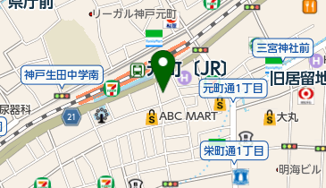 Dio Premio元町店の地図画像