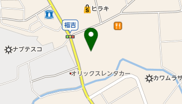 123岩岡店の地図画像