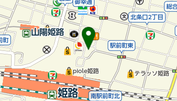 レオン駅前の地図画像