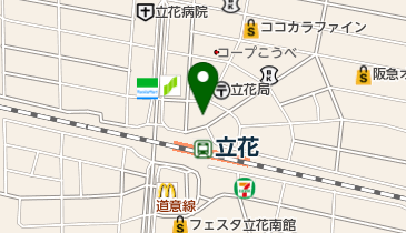 キコーナ立花北店の地図画像