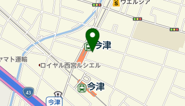 キコーナ今津店の地図画像
