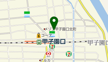キコーナ甲子園口店の地図画像
