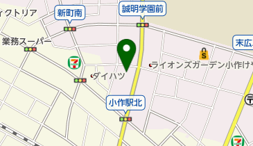 オリエントインペリアルホールの地図画像