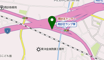 タイガー高砂の地図画像