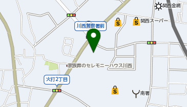 キコーナキセラ川西店の地図画像