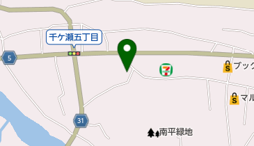 トワーズ千ヶ瀬店の地図画像