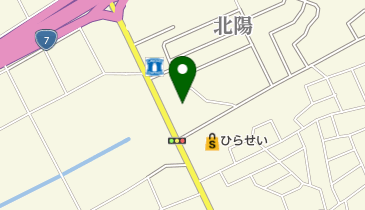 エヌワン豊栄店の地図画像