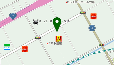 GRAND DAMZ竹尾インター本店の地図画像