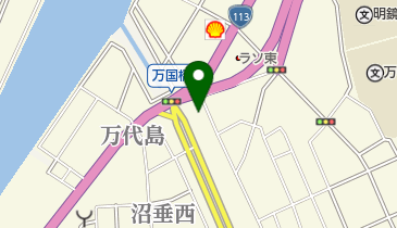 エヌワン万代店の地図画像
