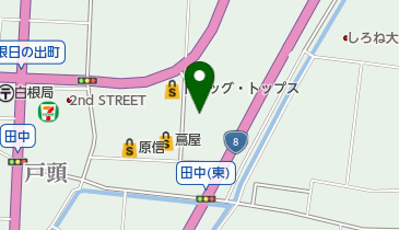 ニラク白根店の地図画像