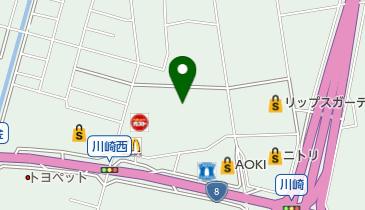 デルゼビッグサイト長岡川崎店の地図画像