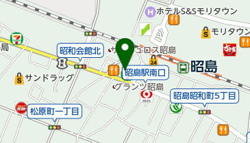 AIS昭島店の地図画像
