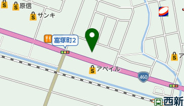 エヌワン西新発田店の地図画像