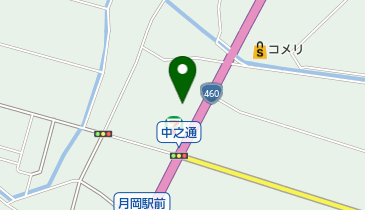 第一ホール月岡店の地図画像