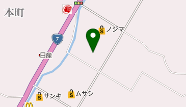 DAMZ村上店の地図画像