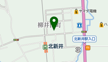 ダイナム新井店の地図画像