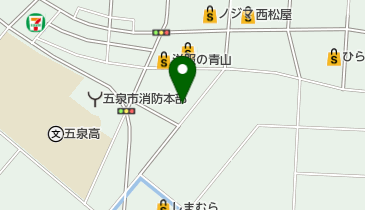 ディーズクラブ五泉の地図画像