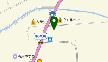 楽園両津店の地図画像