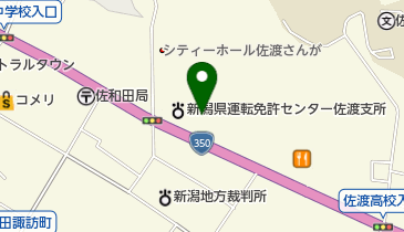 パチンコラッキー佐和田店の地図画像