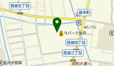 KEIZラパーク金沢店の地図画像