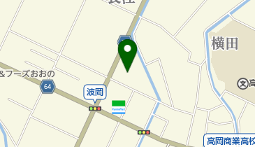 ダイナム富山高岡波岡店 ゆったり館の地図画像