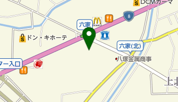 スーパードーム高岡インター店の地図画像